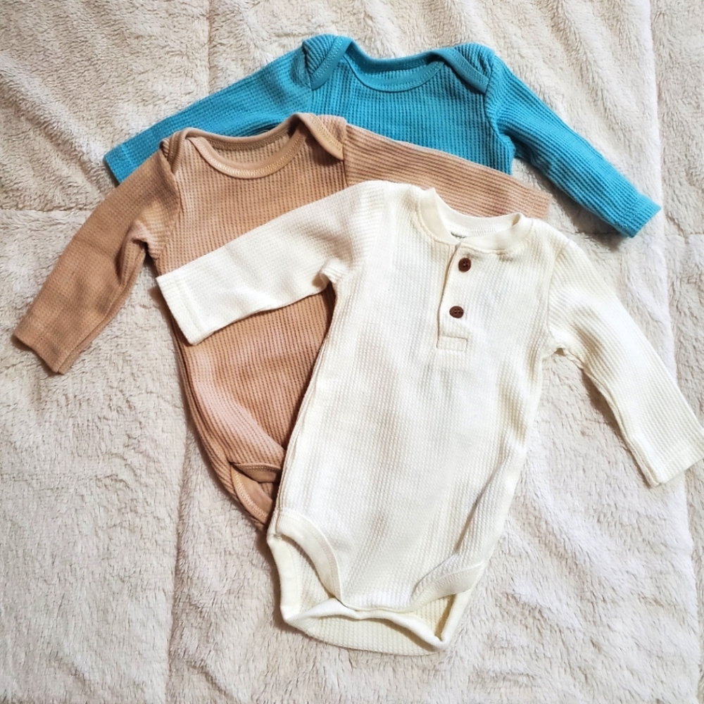 Chick Pea Long Sleeve Onesie Pack